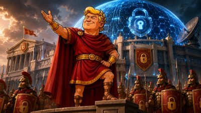 Trumpius Caesar Maximus errichtet das Unknackbare Cyber-Kolosseum