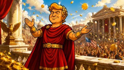 Trumpius Caesar verteilt Goldregen: Das Steuerorakel lässt den Denarius tanzen