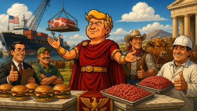 Trumpius Caesar und die große Hackfleisch-Offensive