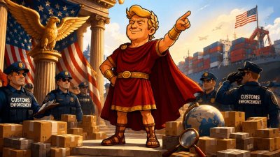 Trumpius Caesar und das Große Zollkolosseum