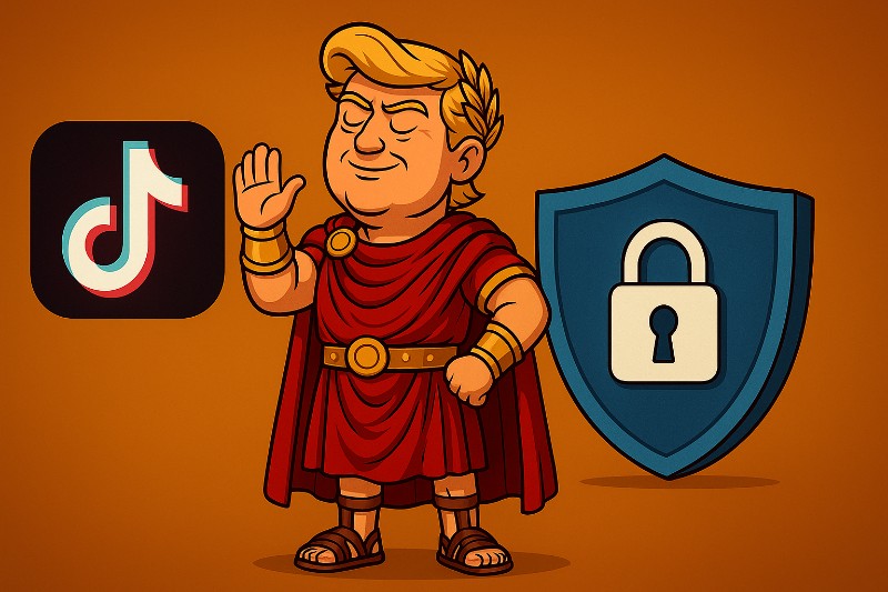 Trumpius Caesar und das TikTokus-Edikt: Rettung der Tänze, Schutz des Imperiums