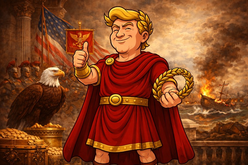 Trumpius Caesar spricht: Wie der Imperator das Reich zurückeroberte