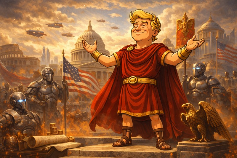 Trumpius Caesar und die Befreiung der Denkmaschinen