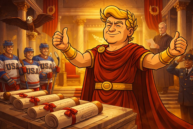 Trumpius Caesar und die Fünf Goldenen Gesetze des Ruhms
