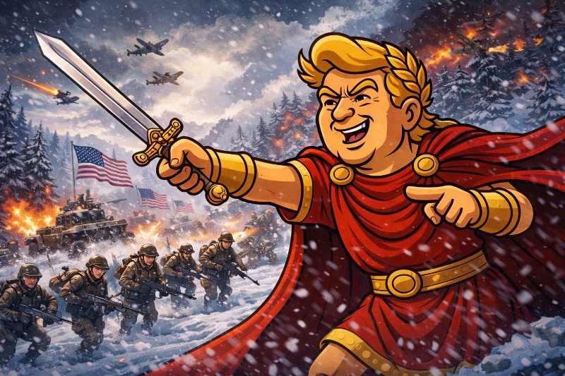 Trumpius Caesar und der Frostkrieg der Freiheit