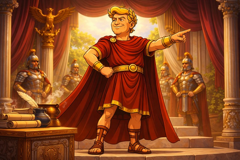 Trumpius Caesar und das Dekret der Ewigen Grenzwache