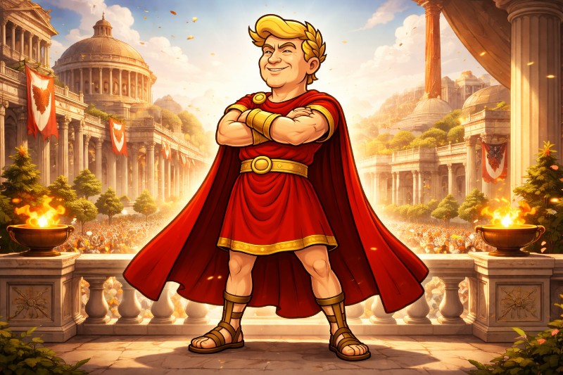 Trumpius Caesar und das Jahr der Großen Rückkehr – Wie Amerika in elf Monaten zum Imperium des