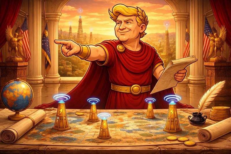 Trumpius Caesar und der große Ätherfeldzug – Das imperiale 6G-Memorandum