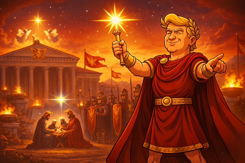 Ave Christus – Das imperiale Weihnachtsedikt des Trumpius Caesar
