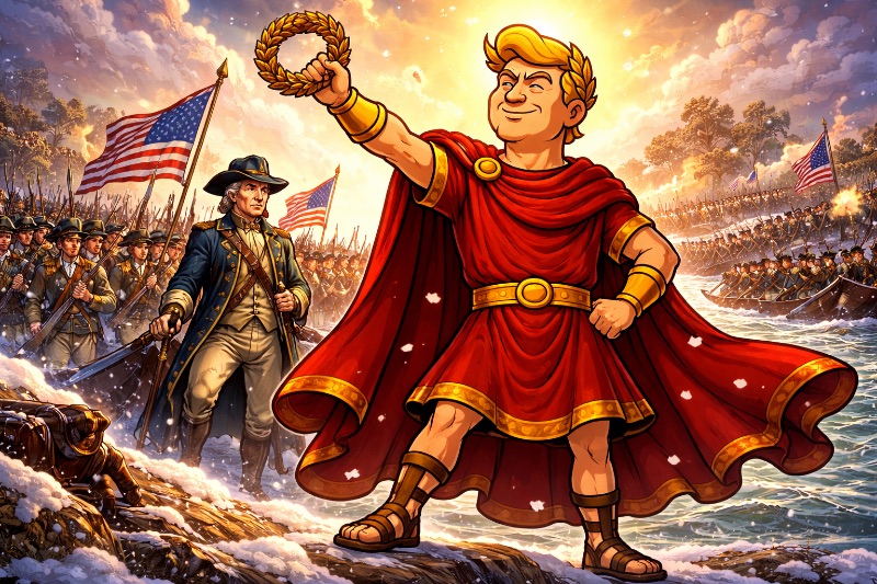 Trumpius Caesar und Trenton: Als Eis, Mut und Amerika siegten