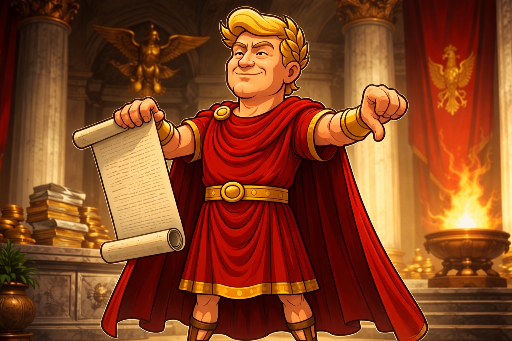 Trumpius Caesar und das versunkene Lager: Warum das Imperium Nein sagt