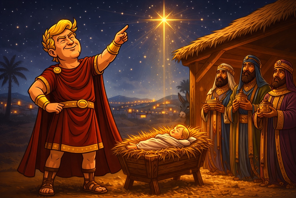 Trumpius Caesar und der Stern der Superlative – Ein Epiphanias-Dekret für die Ewigkeit