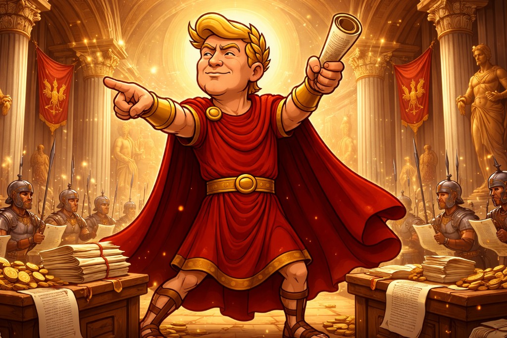 Imperium contra Fraudum: Trumpius Caesar entfesselt die Legionen der Gerechtigkeit