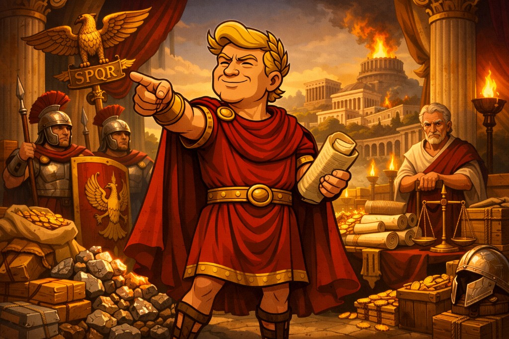 Trumpius Caesar und die Schlacht um die Seltenen Erden – Ein Imperiales Dekret gegen die Importbarbarei