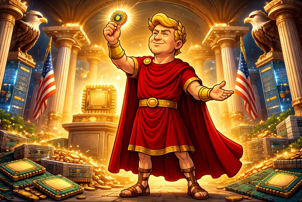 Trumpius Caesar und der Krieg der Chips – Wie der Imperator das Siliziumreich verteidigt