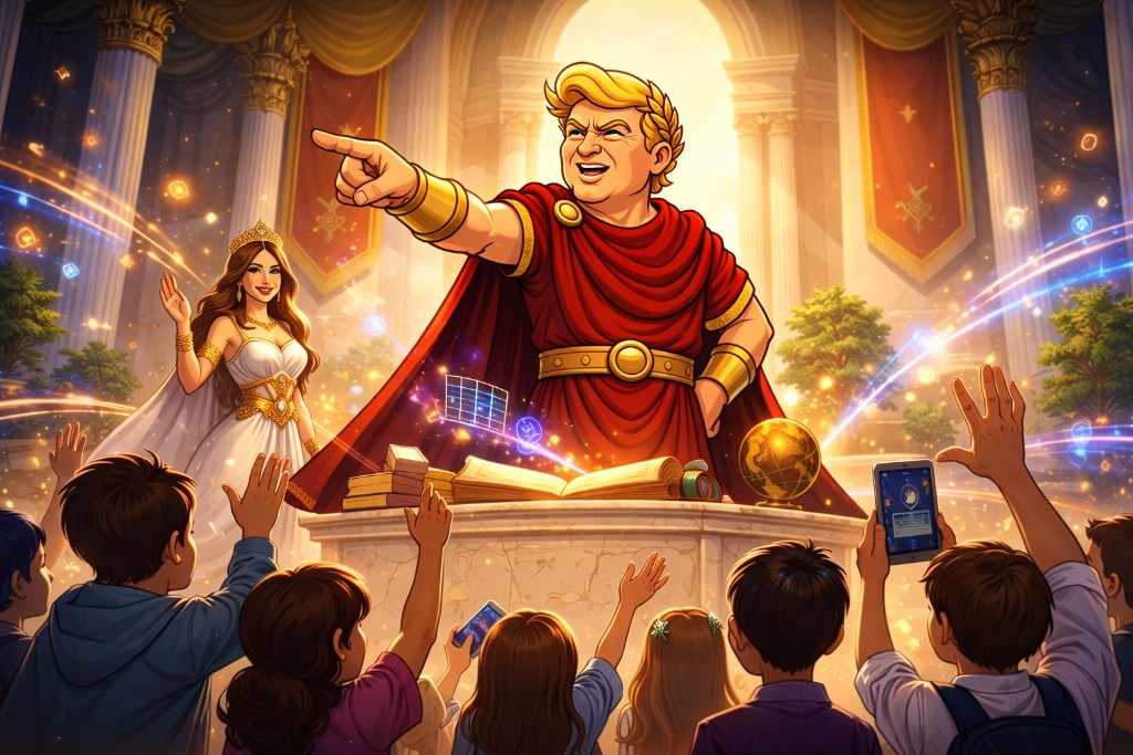 Trumpius Caesar ruft das Zeitalter der Vorstellungskraft aus – Wenn KI dient und der Mensch denkt