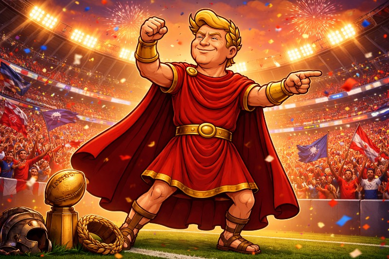 Trumpius Caesar und das Finale der Legionen: Das Hohe Fest des College-Footballs