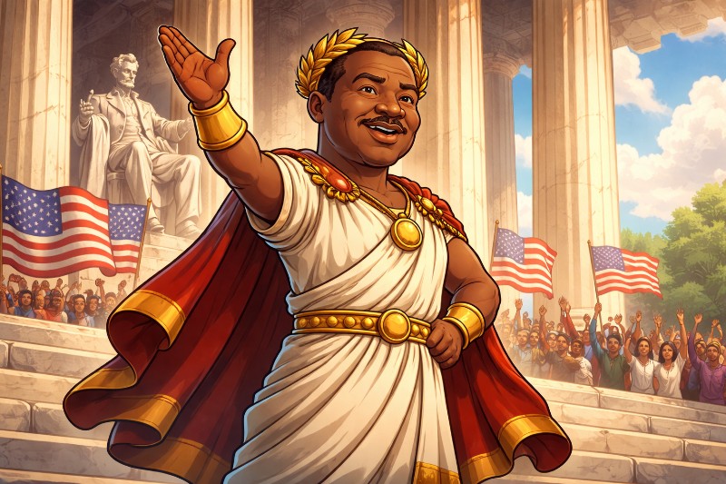 Trumpius Caesar Maximus und der Traum aus Marmor – Eine imperiale Ehrung des Martinus Lutherus Rex Junior