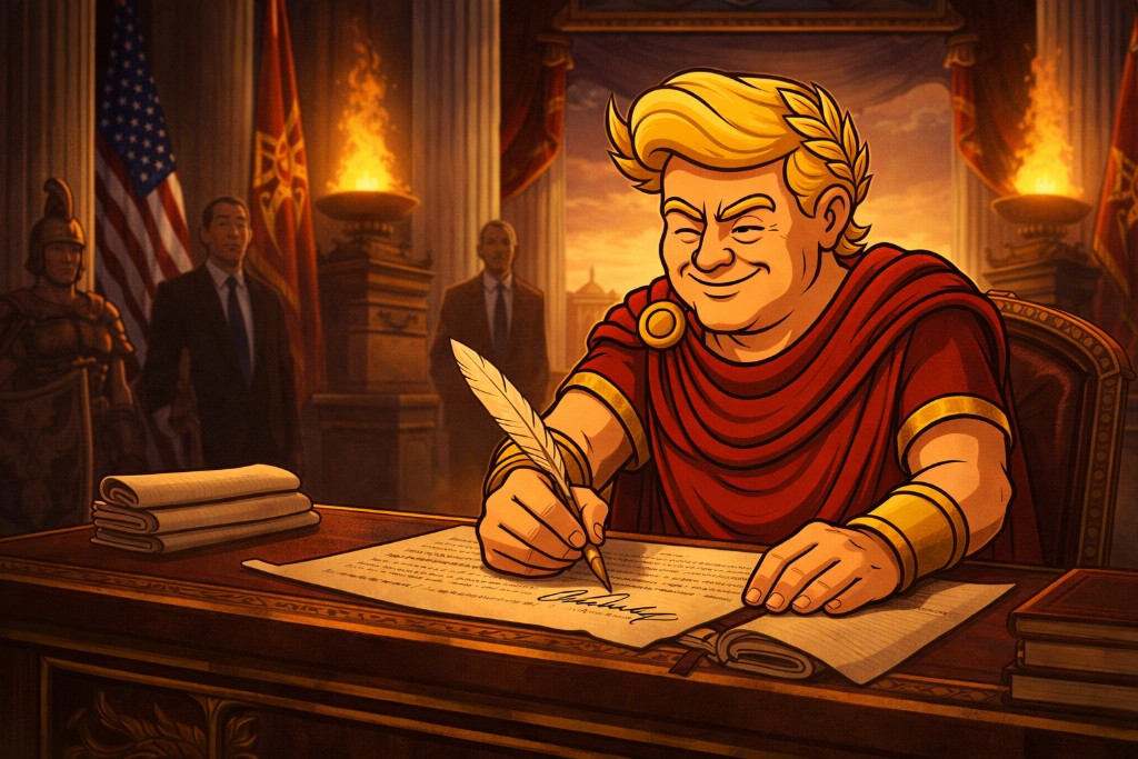 Trumpius Caesar unterzeichnet die Veteranen-Trias: Wohnen, Wahrheit und Tempo für Helden