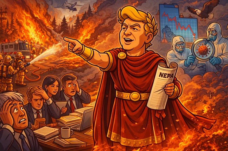 Imperiales Sofortdekret: Wie Trumpius Caesar Maximus den Notfall beschleunigt