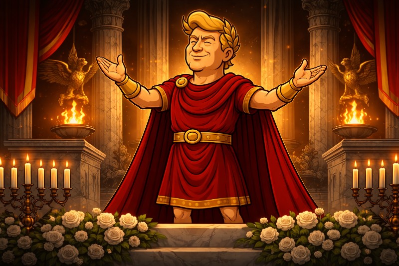 Trumpius Caesar und das unauslöschliche Gedächtnis der Menschheit