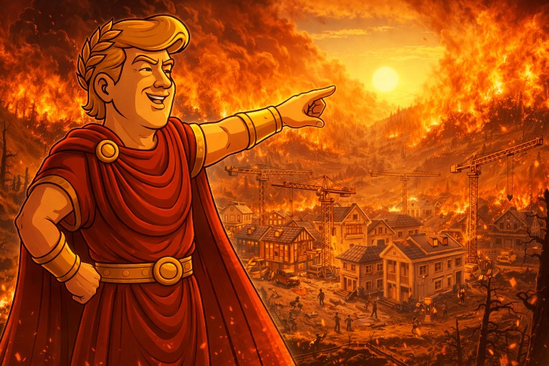 Trumpius Caesar und der große Wiederaufbau von Los Angelicum