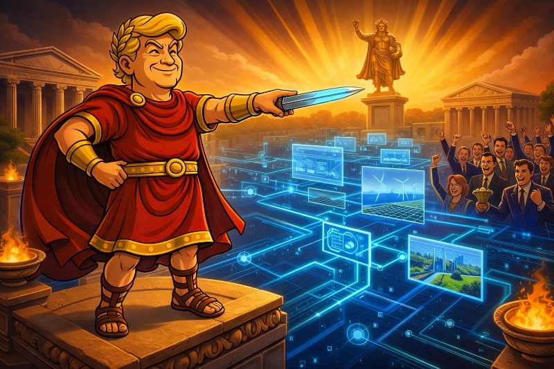 Veni, Vidi, Digitalisi – Trumpius Caesar und die Enthauptung der Bürokratie