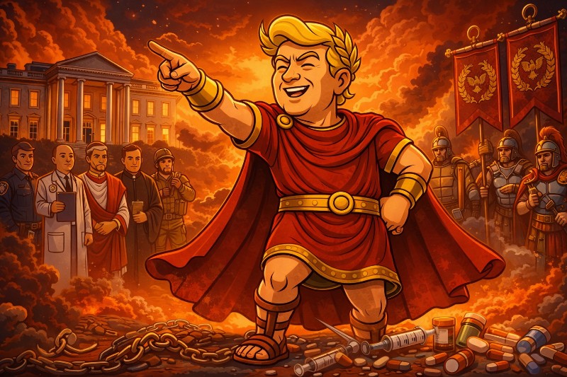 Trumpius Caesar und die Große Wiedererhebung: Amerikas Feldzug gegen das Reich der Abhängigkeit