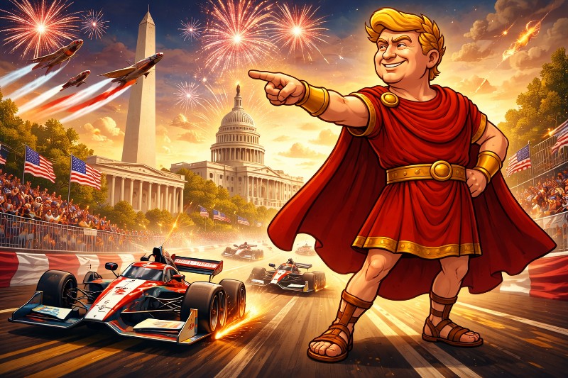 Vollgas für die Freiheit – Trumpius Caesar lässt die Republik röhren