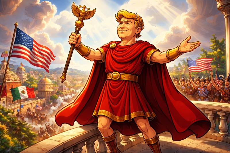 Trumpius Caesar und der Sieg, der den Kontinent beugte
