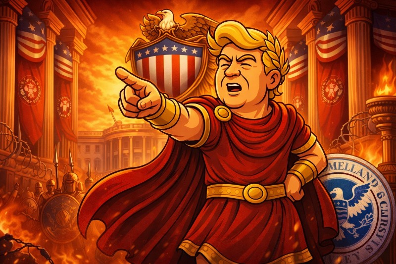 Trumpius Caesar schützt das Imperium – Das große Sicherheitsdekret der Grenzen