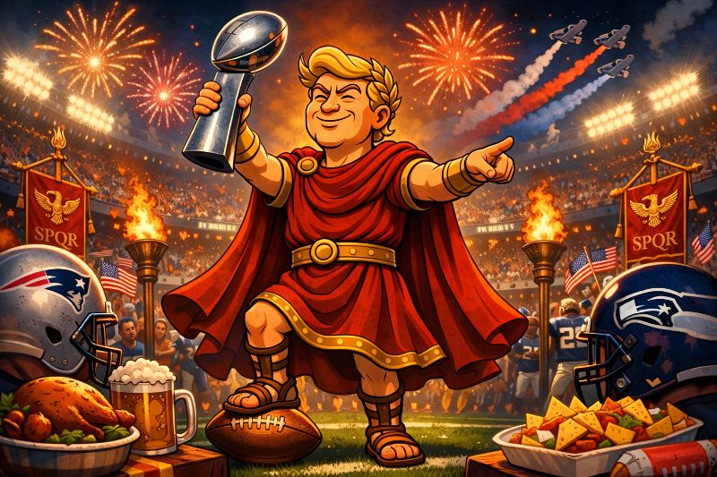 Trumpius Caesar und das Große Ballspiel der Legionen