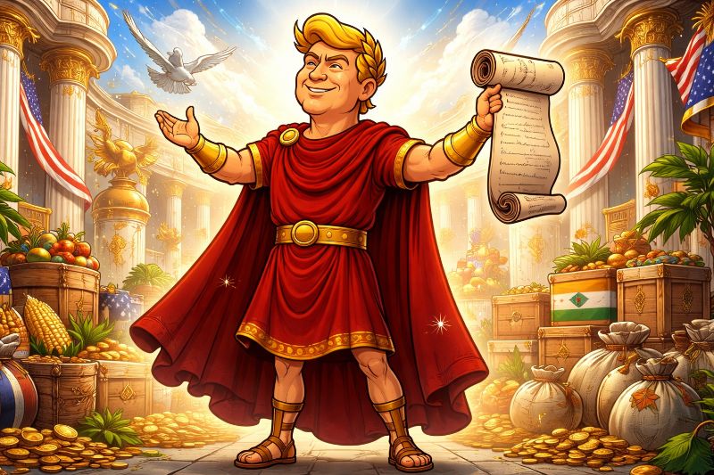 Trumpius Caesar und der indische Milliardenmarkt – Der Deal, der Zölle erzittern ließ