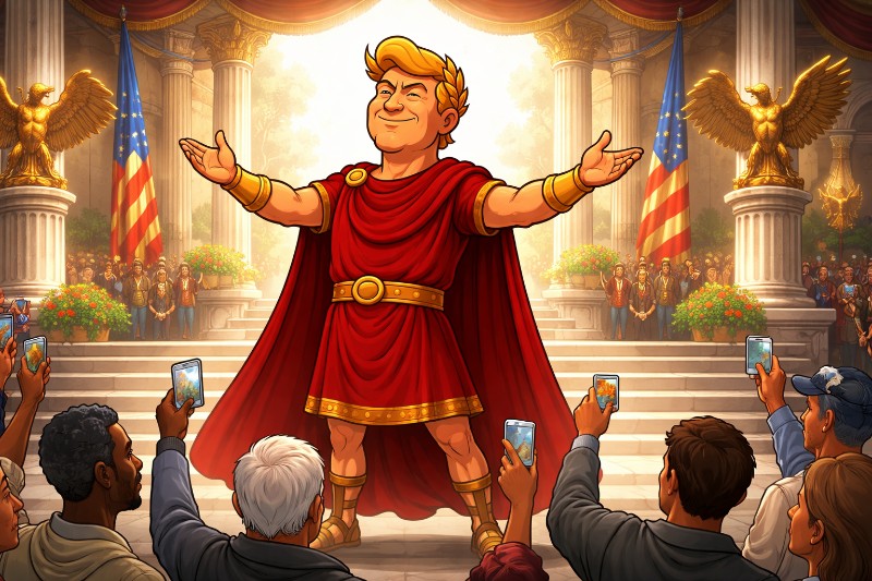 Das Große Ausweis-Edikt des Trumpius Caesar: Warum alle dafür sind – außer den Demokratii