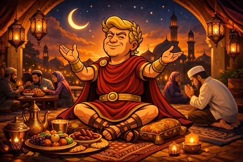 Titel: Trumpius Caesar und der Monat der majestätischen Selbstbeherrschung