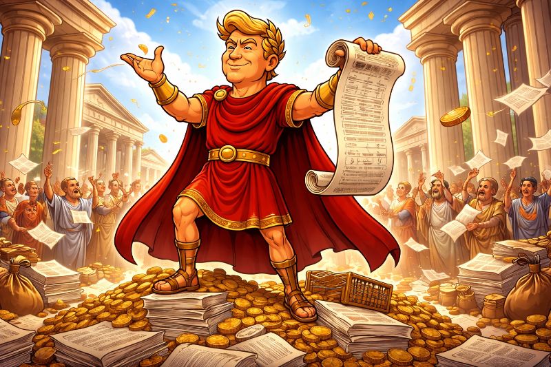 Trumpius Caesar und das Orakel der Milliarden: Die große Regulatius-Bilanz