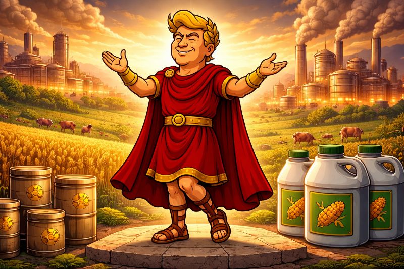 Dekret des Phosphorus Maximus – Trumpius Caesar sichert Schwert und Acker
