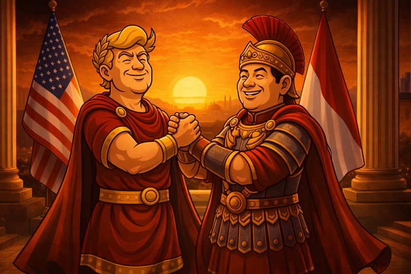 Trumpius Caesar und das goldene Handelsorakel von Washingtonium