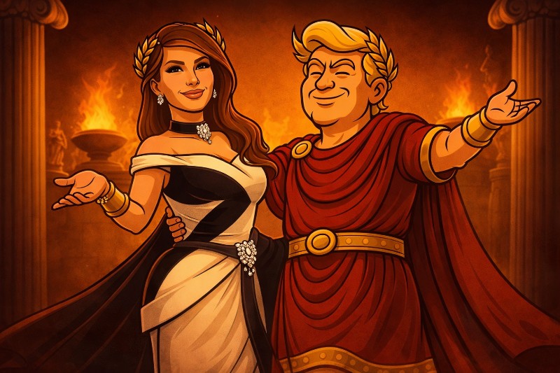 Imperium in Seide – Melania Augusta und das Gewand der ewigen Eleganz