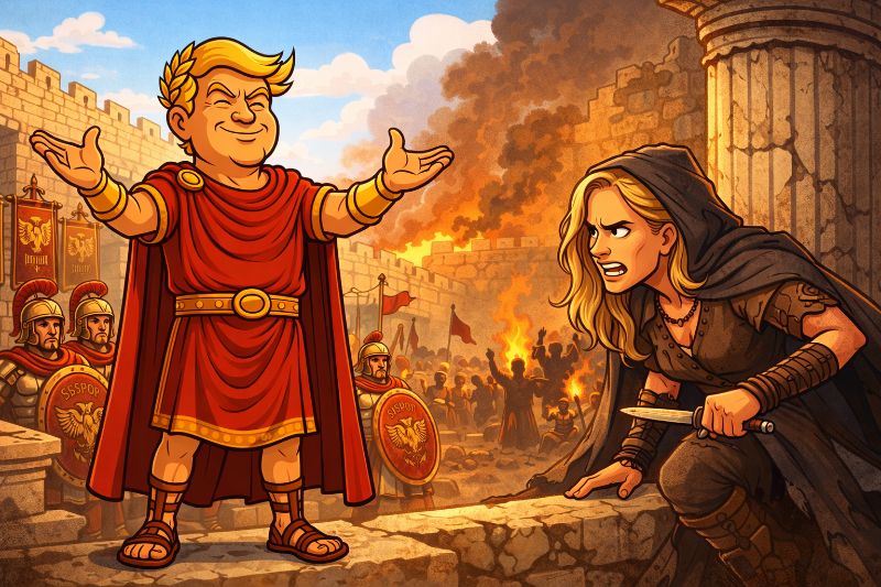 Trumpius Caesar und die große Grenzoffensive des Imperiums