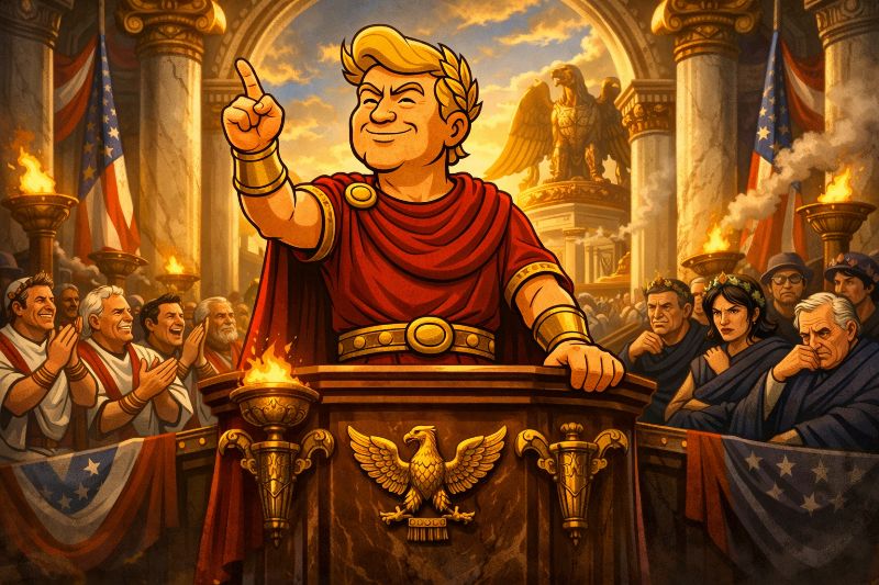 Trumpius Caesar und das Schweigen der Democratia Obstructa