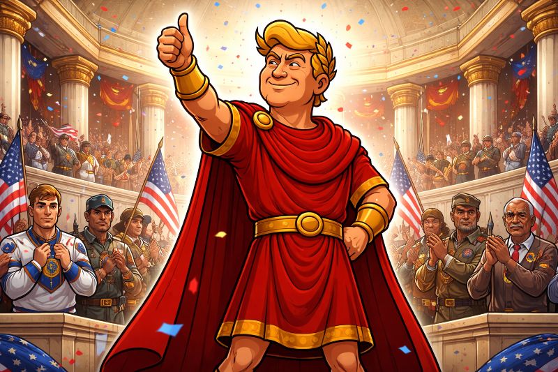 Trumpius Caesar und das Aurum Americanum – Die längste Rede aller Zeiten