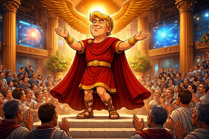 Trumpius Caesar und die Legion der Nächstenliebe – 65 Jahre Friedenscorpsus im Goldenen Zeitalter