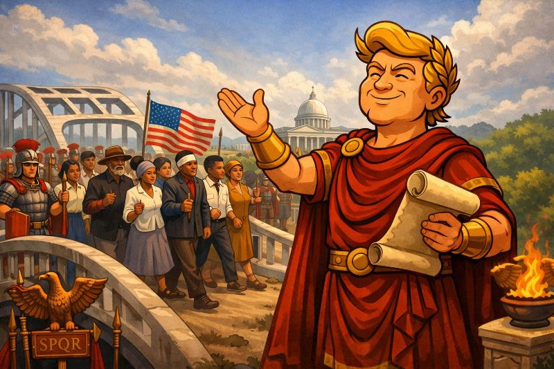Trumpius Caesar Magnus und der Marsch von Selma – Imperiale Worte zur Wahlfreiheit