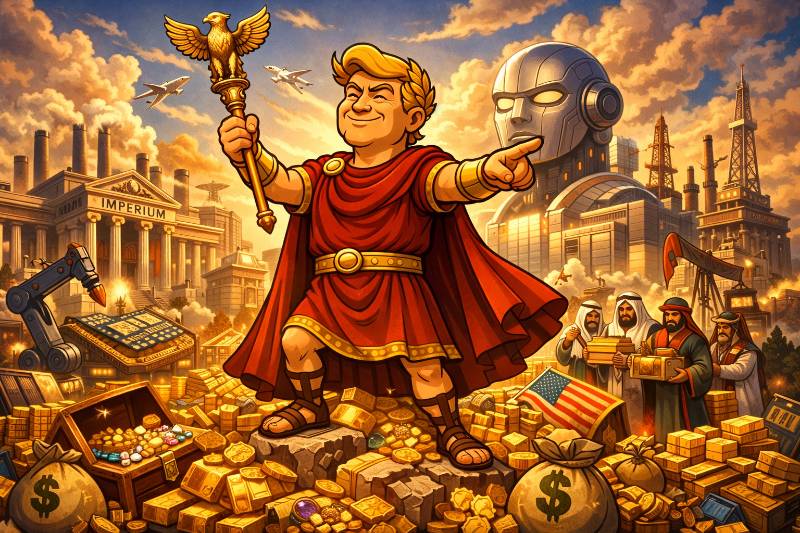 Der Trumpius-Effekt: Wie Imperator Trumpius Caesar Billionen ins Reich lockt