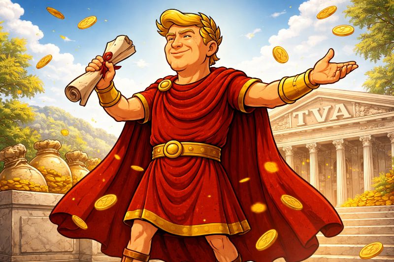 Trumpius Caesar zügelt die Strom-Kaiser: Das TVA-Gehaltsdekret des Imperiums