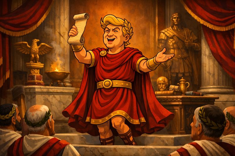 Trumpius Caesar und die große Nominatio: Eine Imperiale Personalentscheidung für den Senatus Americanus
