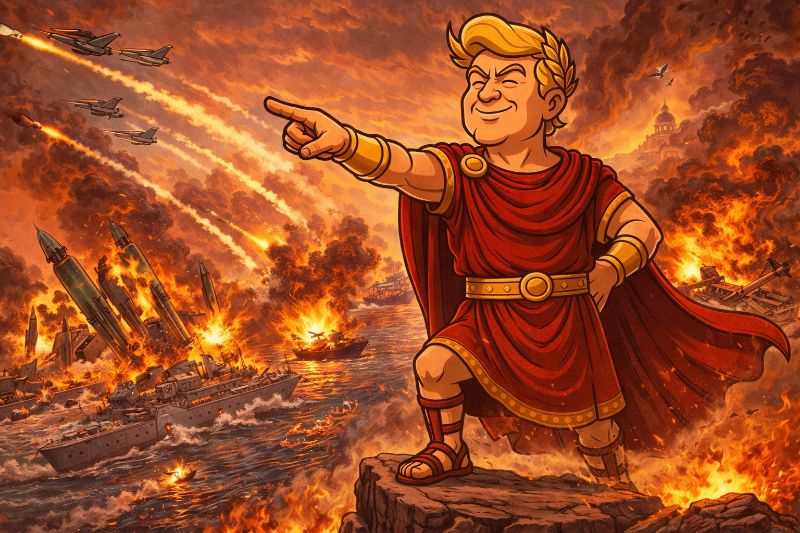 Operatio Furor Epicus – Wie Imperator Trumpius Maximus die Raketen Persiens zähmen ließ