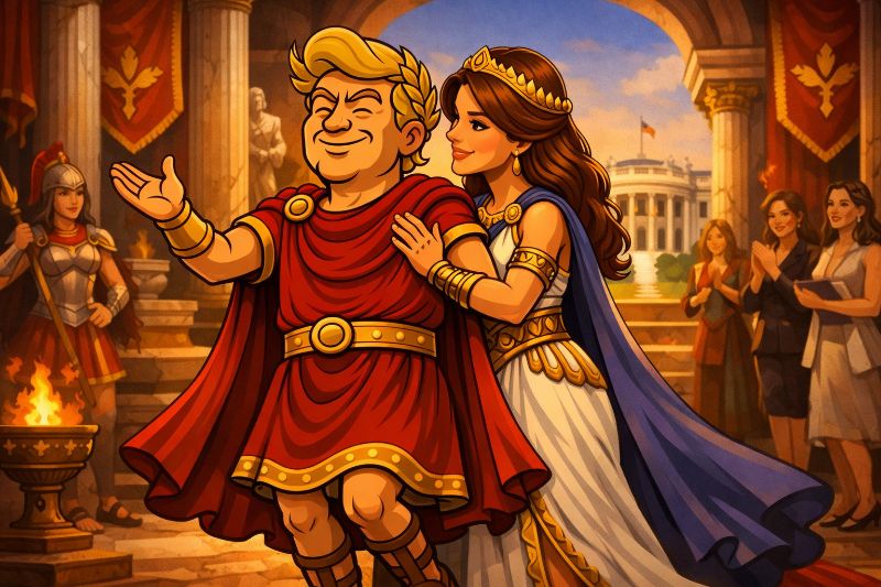 Imperatrix Melania Augusta ruft die Frauen des Reiches: Seid mutig und wagt Großes!