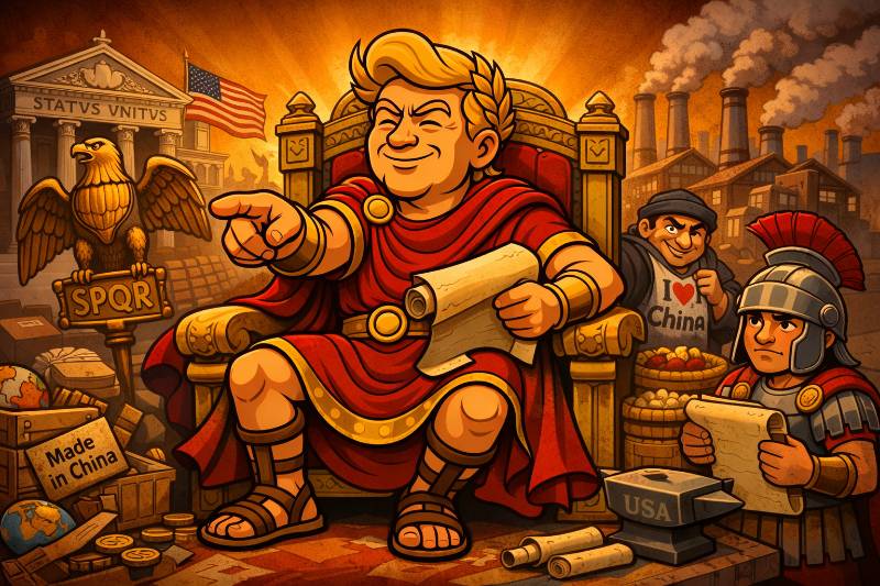 Trumpius Caesar und das große Siegel der Wahrheit – Dekret gegen falsches „Made in America“